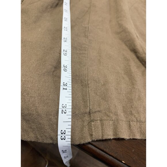 Jones & Co N.Y. Moka Linen Open Front Jacket Size 2X - Picture 6 of 8